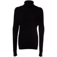 Holland Cooper Womens Seattle Roll Neck Cable Knit Jumper