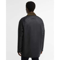 NAVY Barbour Mens Icons Beaufort Wax Jacket BACK