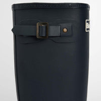 Navy Barbour Bede Wellies Ladies gusset