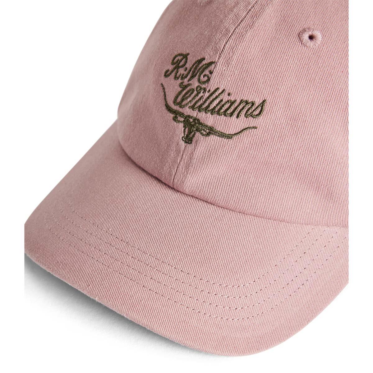 R.M. Williams Mens Script Longhorn Cap