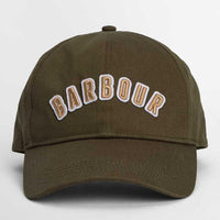 Uniform Green Barbour Mens Campbell Sports Cap front