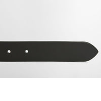 Black Barbour Maia Leather Belt holes