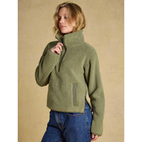 Joules Womens Short Tilly Quarter Zip Fleece Jumper