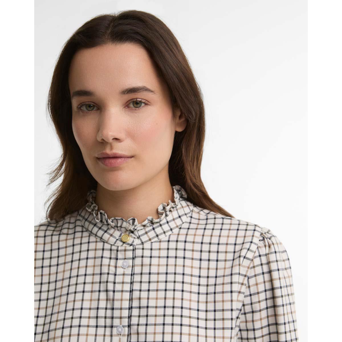Multi Barbour Womens Fareham Shirt Collar