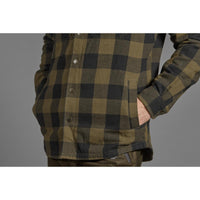 Green Check Seeland Mens Canada Shirt Lifestyle