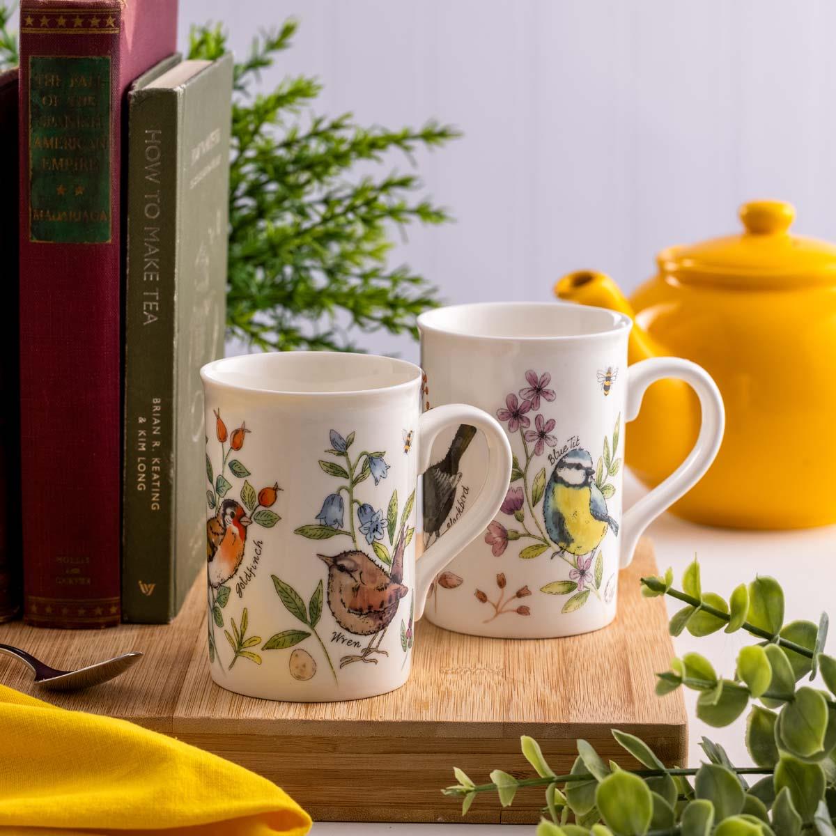 Price and Kensington Garden Birds Bluebell Mug LS