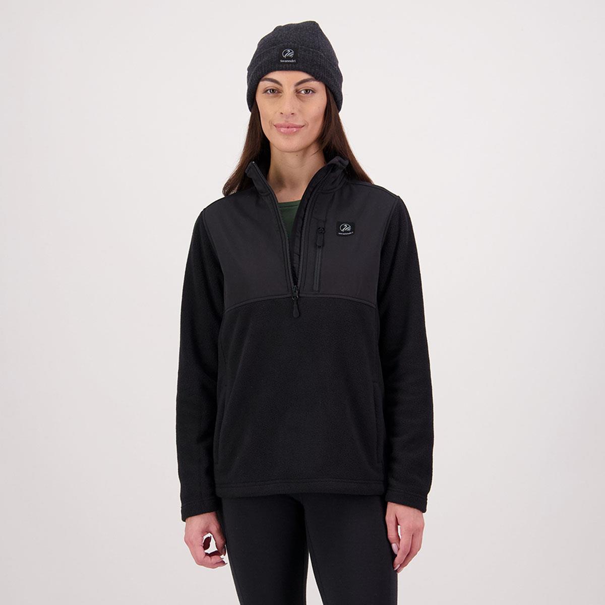 Swanndri Womens High Rock Hybrid Fleece Pullover