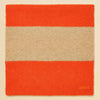 Orange/Neutral Joules Womens Popley Stripe Scarf