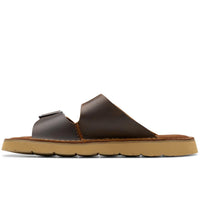 Beeswax Leather Clarks Mens Solsbury Strap Sandal Side View