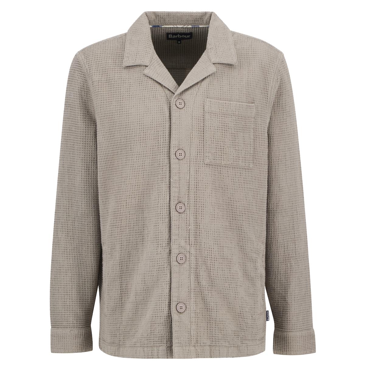 Barbour Mens Sandwood Waffle Overshirt