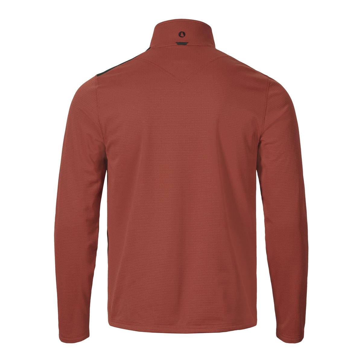 Rust Musto Mens EVO Thermal Lite Tech Fleece Back
