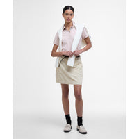Primrose Pink Barbour Womens Portsdown Top On Model