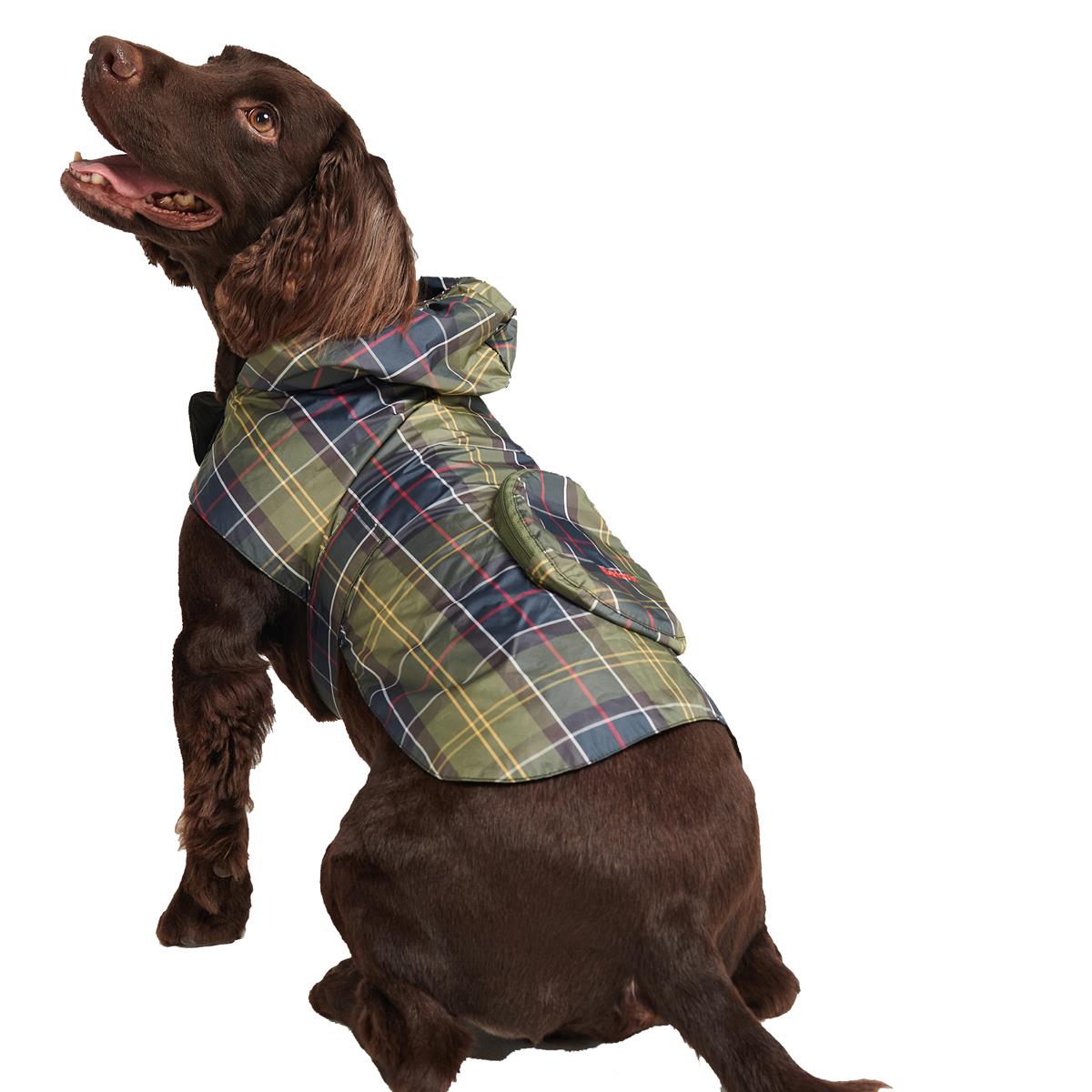 Barbour Packable Tartan Dog Coat