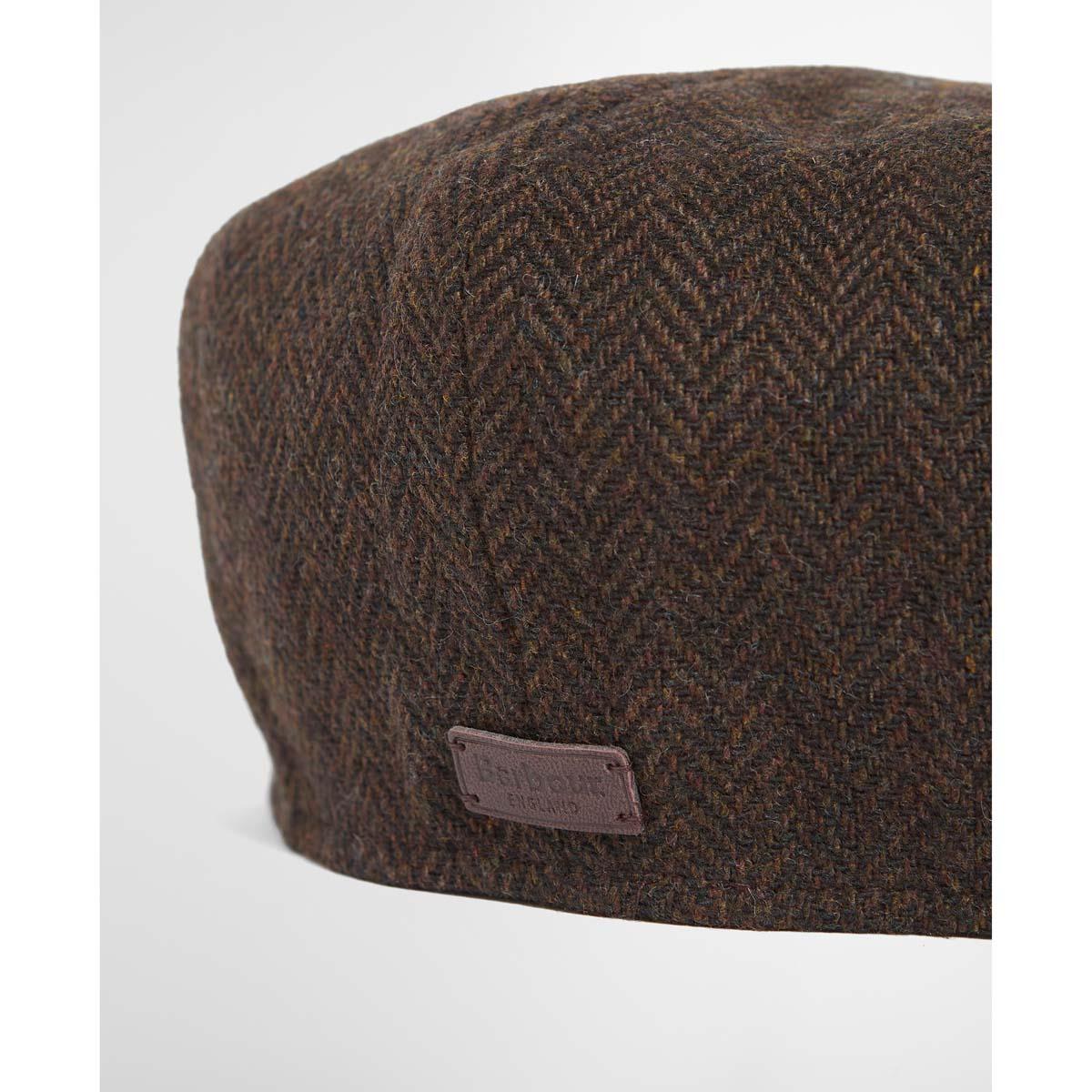 Barbour Mens Fyne Tweed Baker Boy Cap