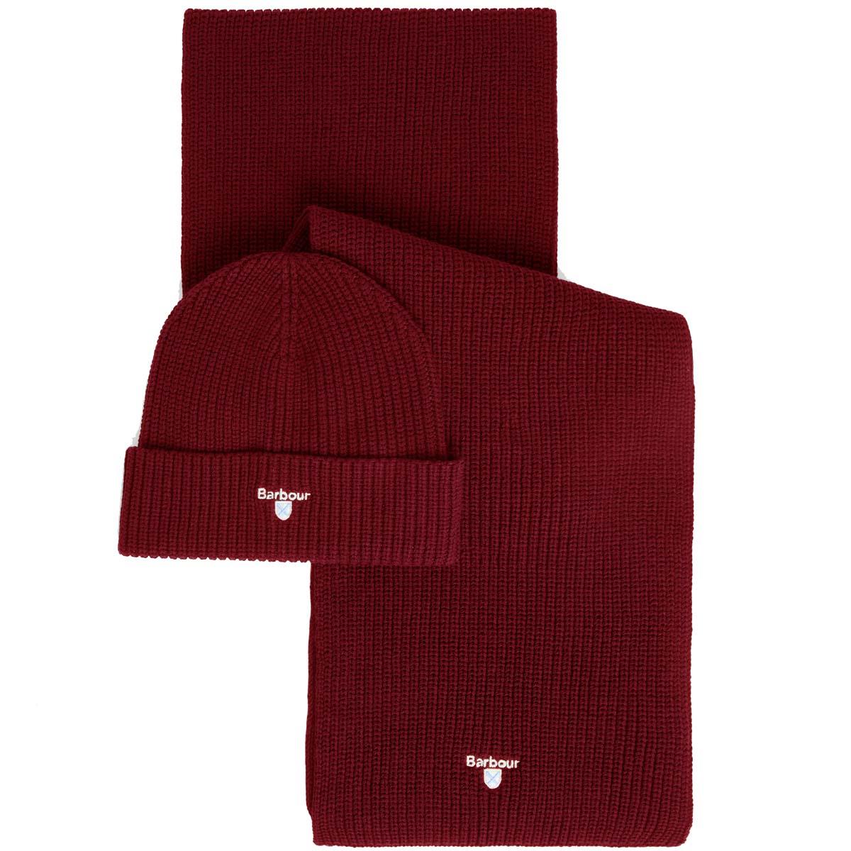 Barbour Mens Cascade Beanie & Scarf Gift Set