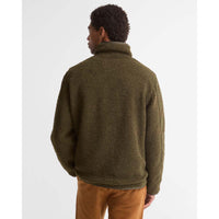 SAGE Barbour Mens Reversible Fleece Jacket BACK