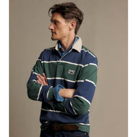 R.M. Williams Mens Balmain Stripe Rugby Top