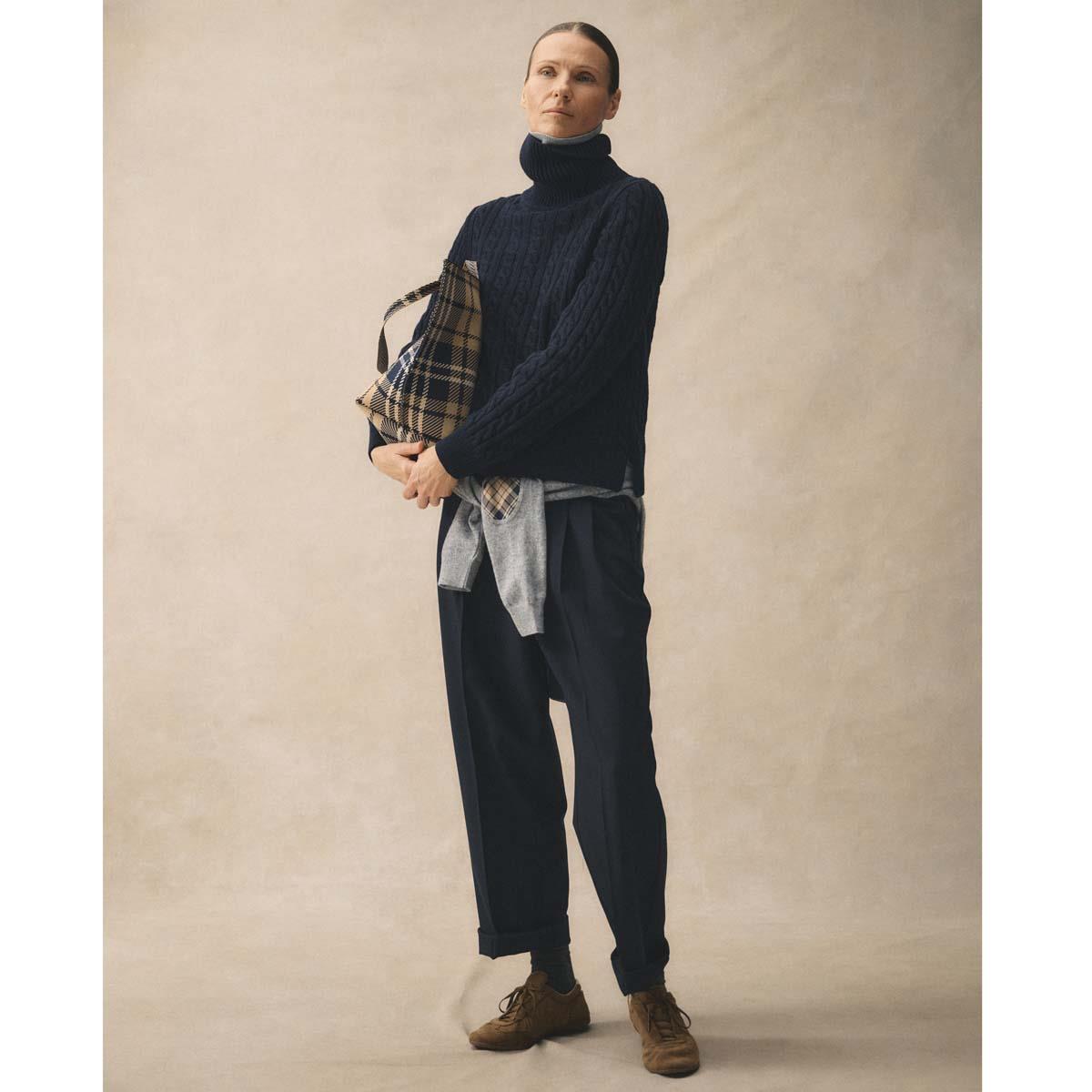Barbour Womens Ambleside Cable Knitted Jumper