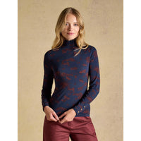 Joules Womens Printed Amy Long Sleeve Top