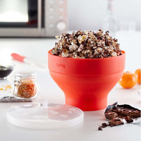 Lekue Microwave Popcorn Maker Lifestyle