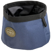 BLEU FONCE Le Chameau Portable Dog Bowl