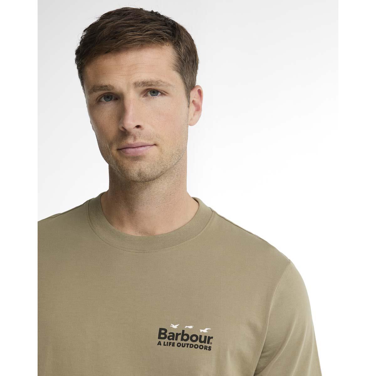 Barbour Mens Fly Home Relaxed Graphic T-Shirt