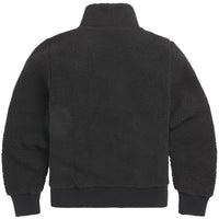 Black/Gold Triumph Mens Roadhouse High Pile Fleece Back