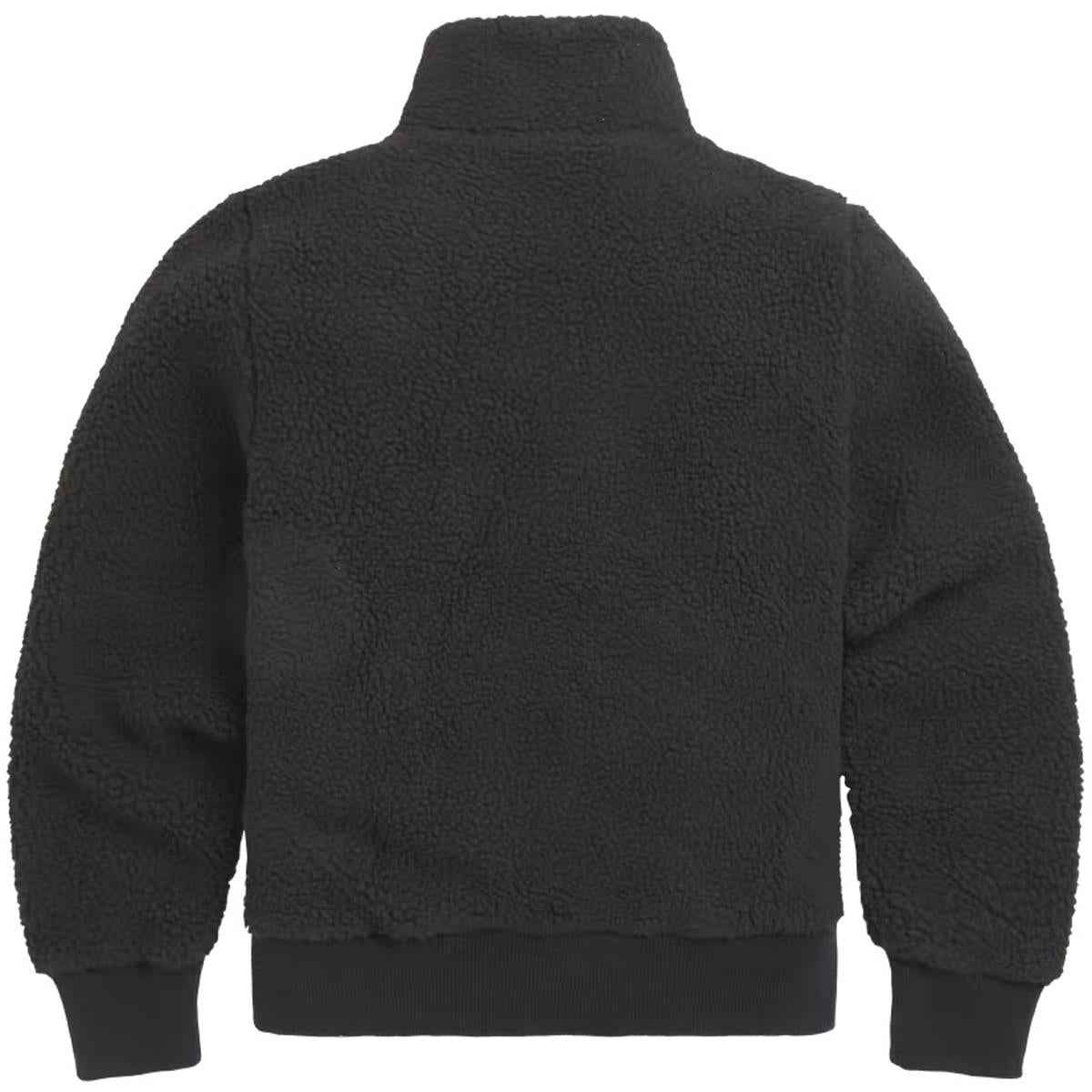 Black/Gold Triumph Mens Roadhouse High Pile Fleece Back