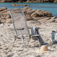 Seigle Lafuma Alu Low Armchair On The Beach