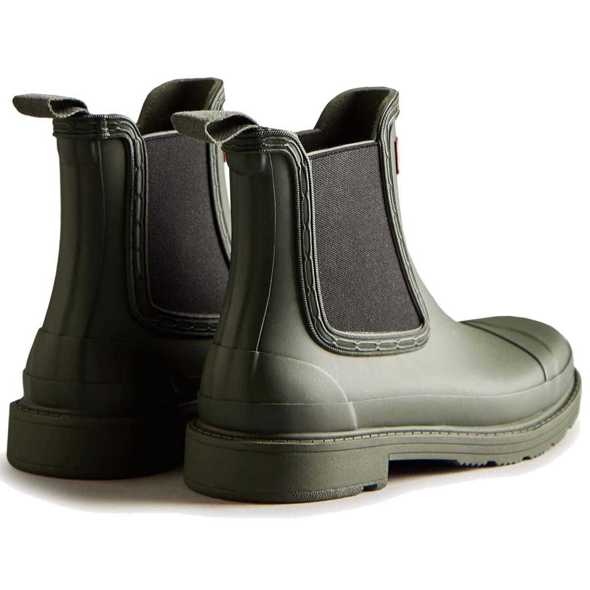 Hunter Womens Commando Chelsea Boots