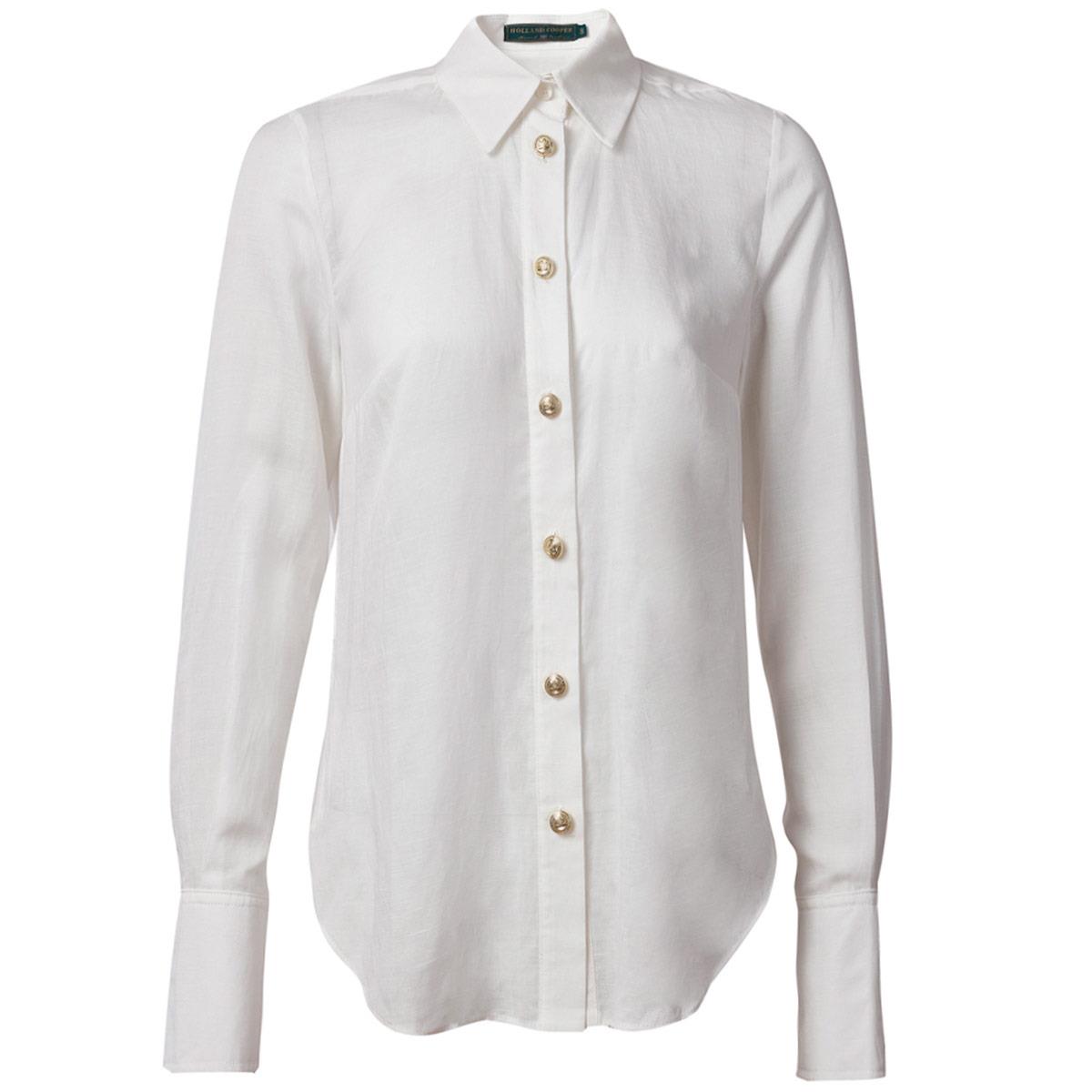 White Holland Cooper Womens Classic Shirt