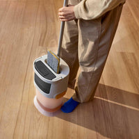 Light Stone Joseph Joseph UltraClean Microfibre Floor Mop Cleaning System Lifestyle In Use
