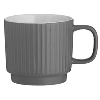 Mason Cash Embossed Line Mug Grey