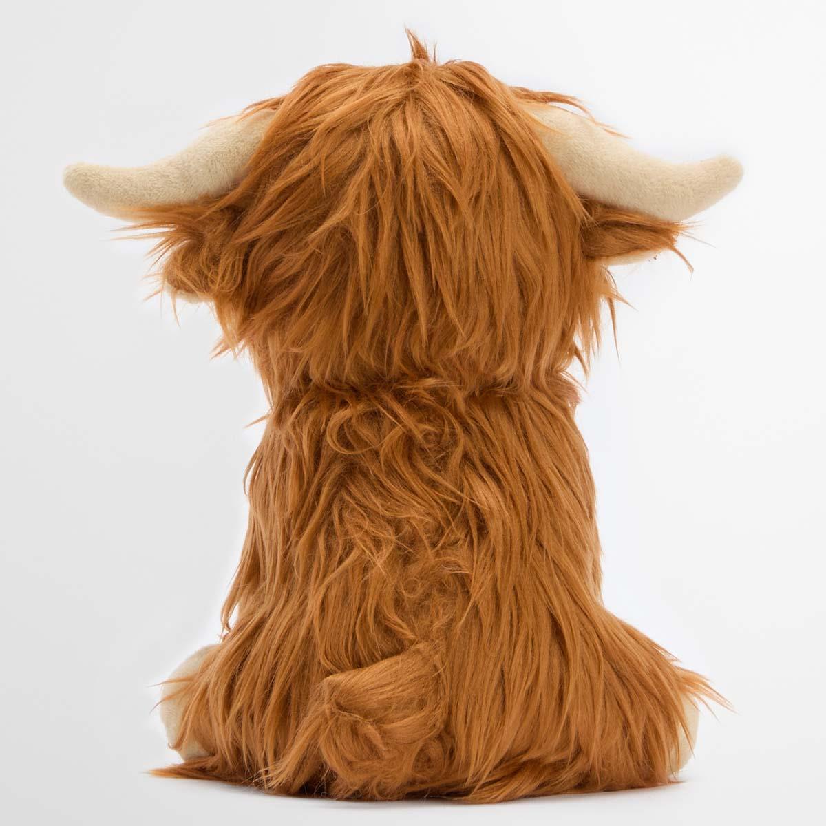 Barbour Dog Highland Cow Toy Back