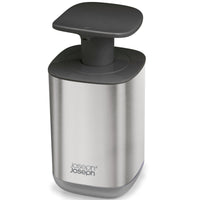 Grey Joseph Joseph Steel Presto Soap Pump