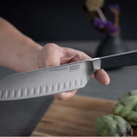 Kuhn Rikon Culinary Forged Santoku Knife Lifestyle