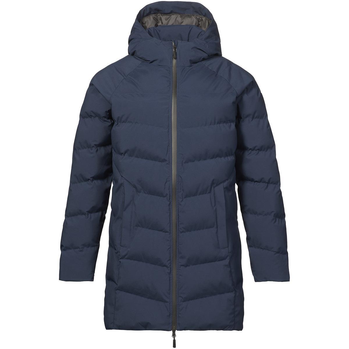 Navy Musto Womens Marina Long Quilted Jacket