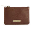 Brown Barbour Leather Coin Purse Bag Charm