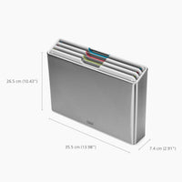 Joseph Joseph Folio Steel 4-piece chopping board set