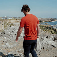 Musto Mens Classic Logo Tee Rust