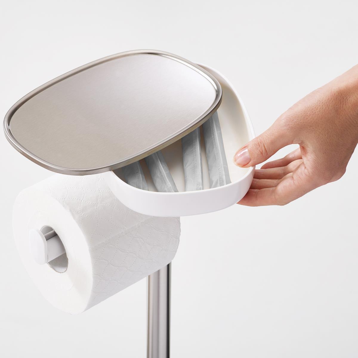 Joseph Joseph EasyStore Butler Standing Toilet Paper Holder Tray