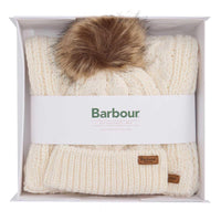 Cloud Barbour Womens Penshaw Beanie & Scarf Set