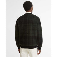 Barbour Mens Hunham Tartan V-Neck Knitted Jumper