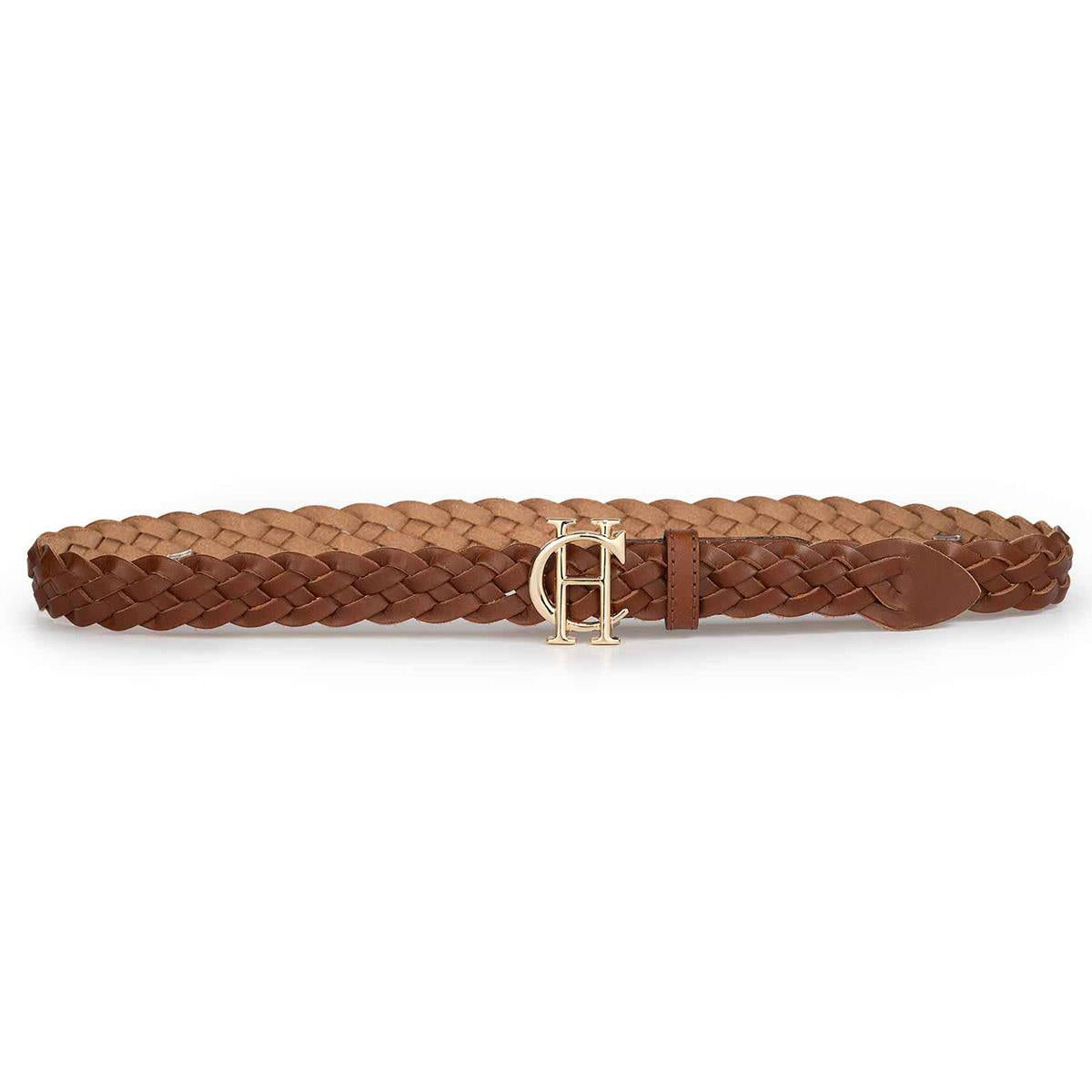 Holland Cooper Womens Plaited Slim Belt