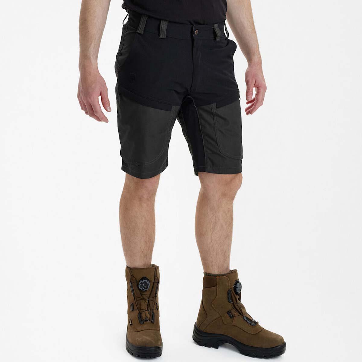 Black Ink Deerhunter Mens Strike Shorts FRONT