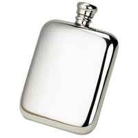 Pewter Bisley 6oz Kidney Hip Flask