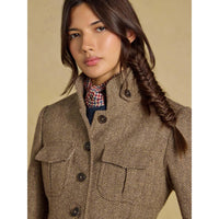 Joules Womens Saddlebury Tweed Jacket