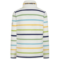 Greens Lazy Jacks Womens LJ32 Striped Full Zip Sweatshirt Back