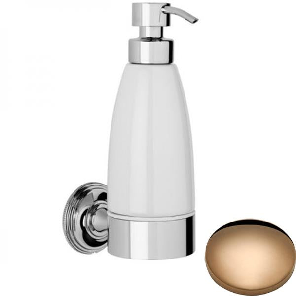 Samuel Heath Style Moderne Liquid Soap Dispenser White Ceramic N6647W