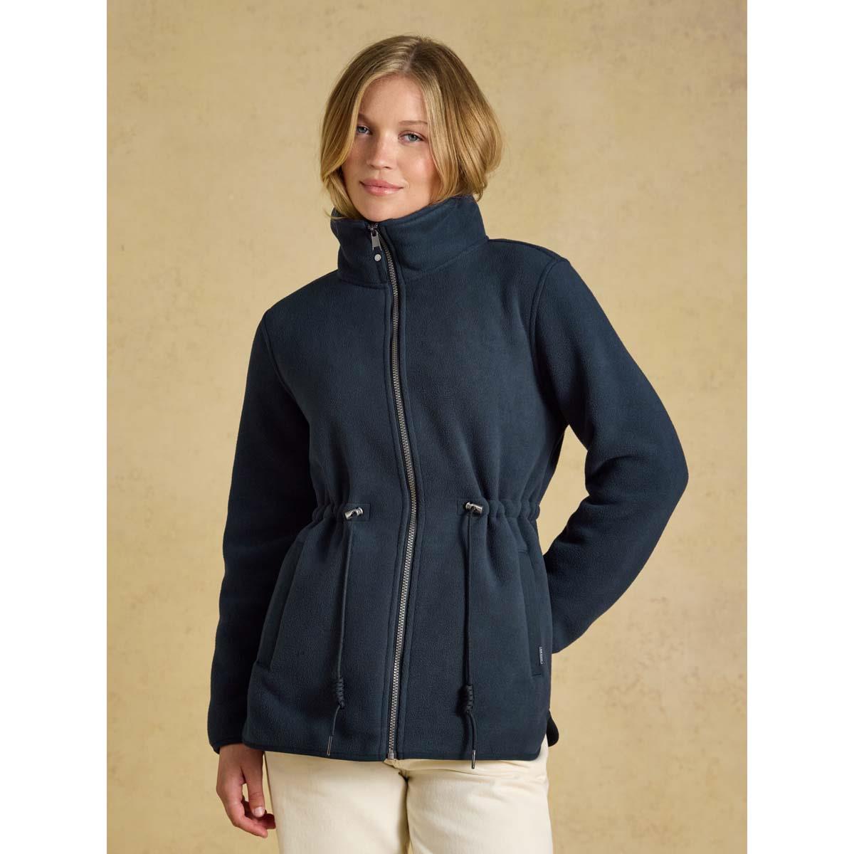 Joules Womens Longline Fleece Jacket